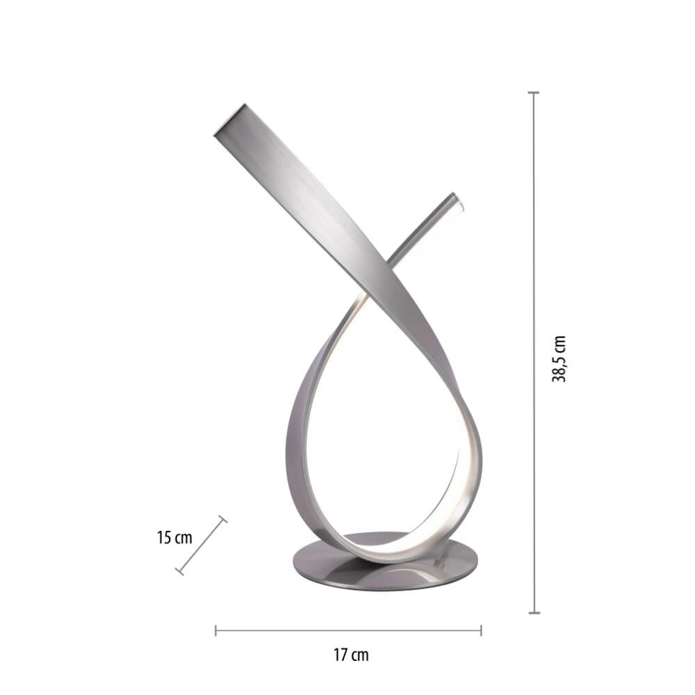 Table lamp Linda Stool metal Paul Neuhaus 4012248304778