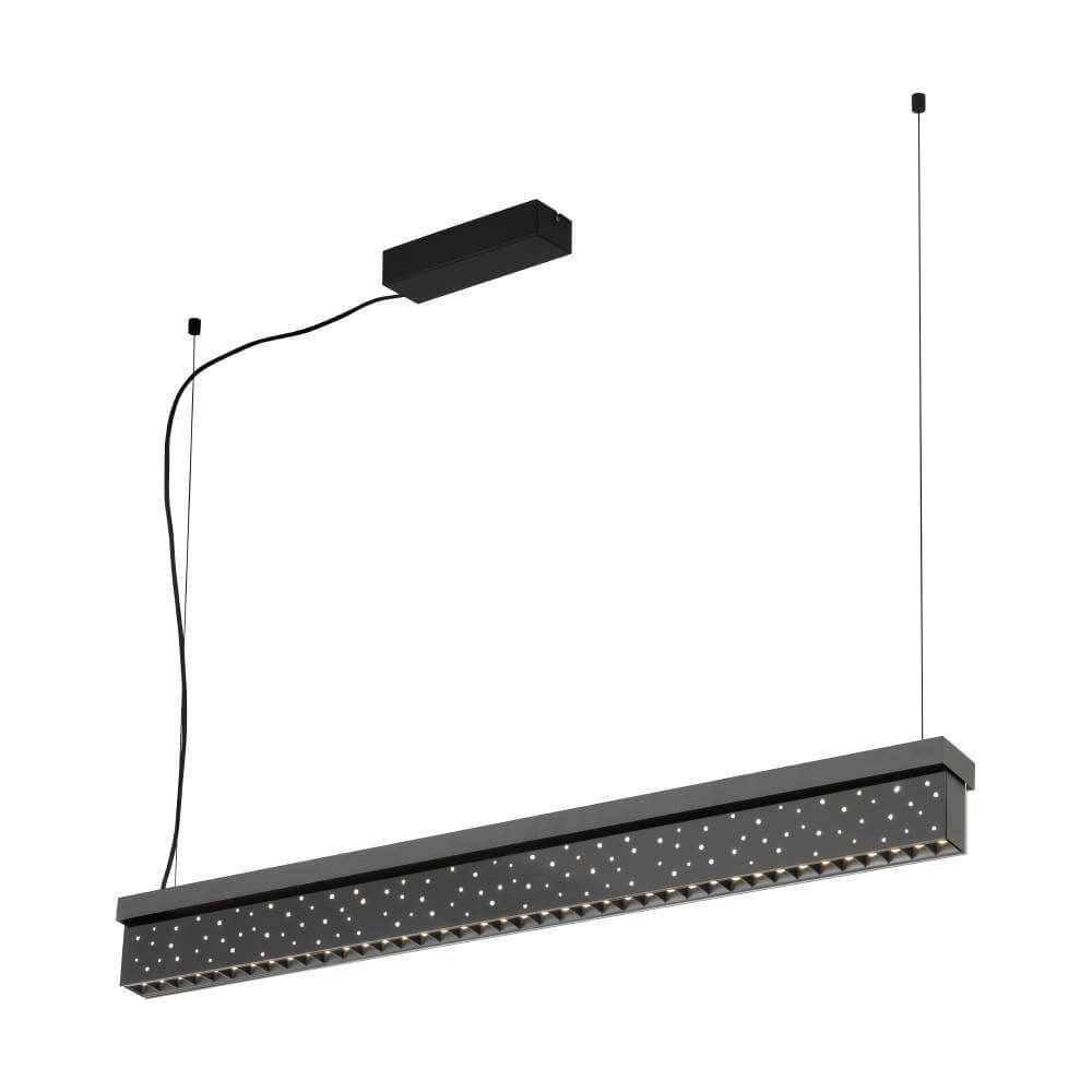 LED hanging lamp Aurotonello with crystal