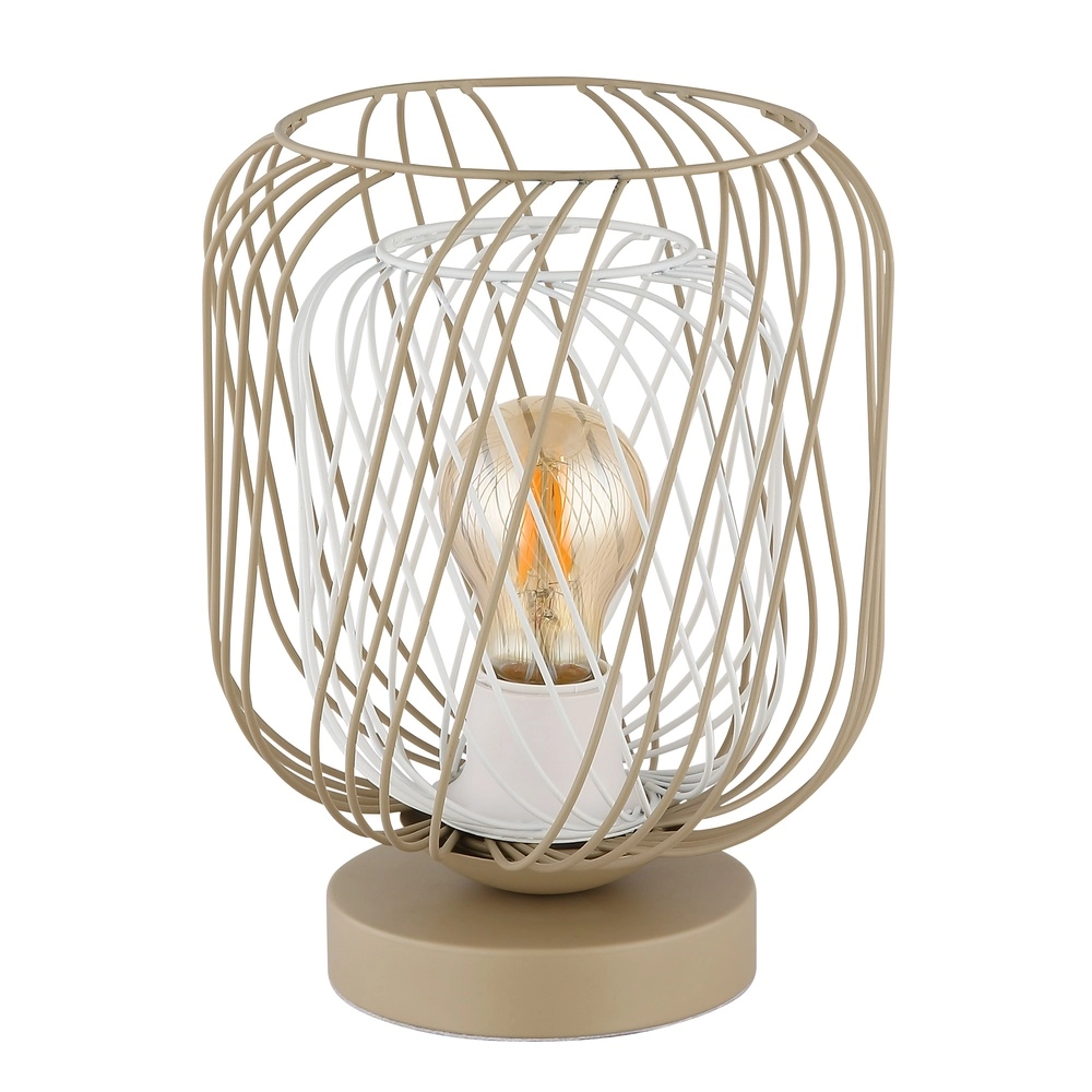 Table lamp Dichti sand brown Globo 9007371525348