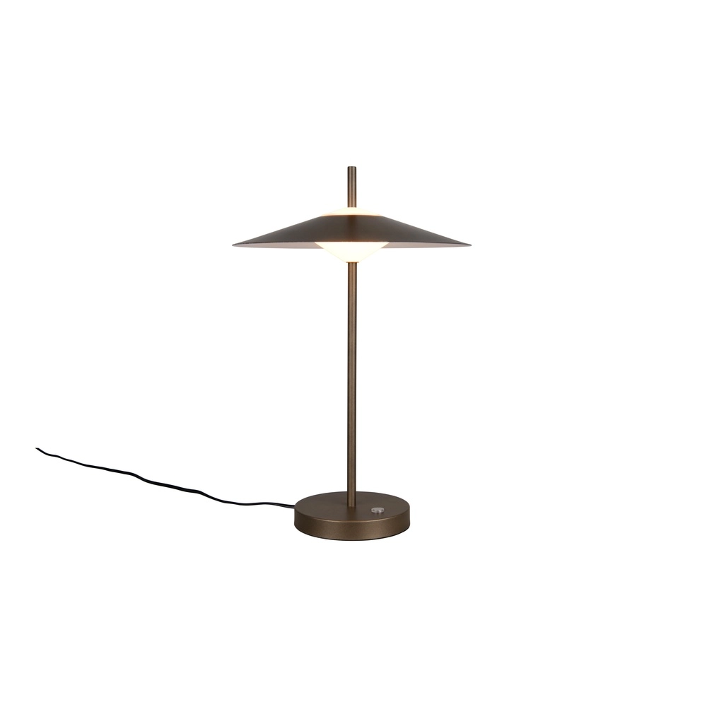 Design table lamp Amalo Platinum Brown