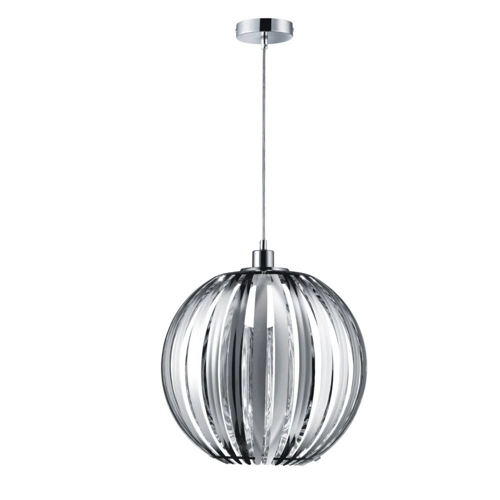 Modern Pendant Lamp Tressi 40cm grey Trio 4017807247404