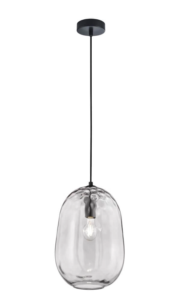 Glass hanging lamp Bretagne Ø 26cm