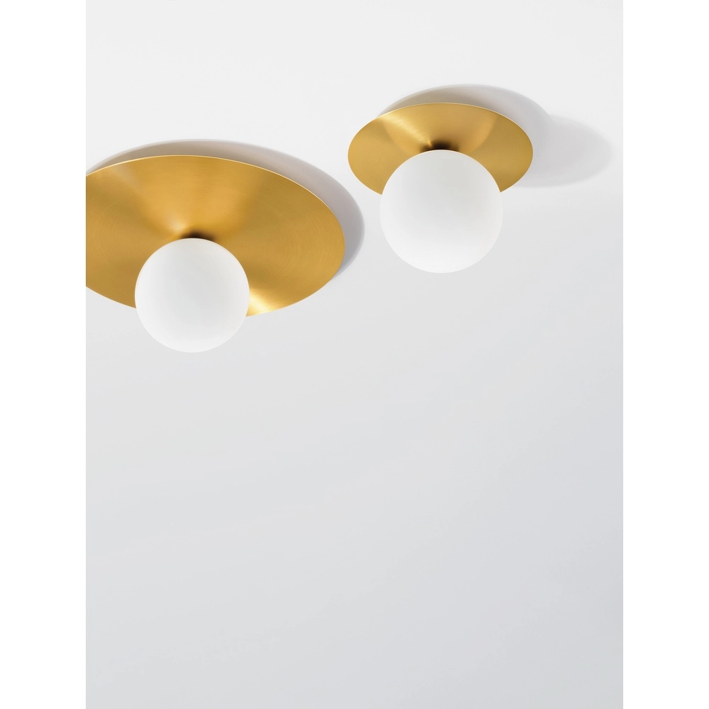 Ceiling lamp Indigo gold Ø 23cm Lyora 5212017436153