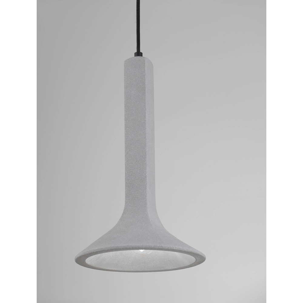 Unique pendant lamp Dylan grey Ø 22.3cm Lyora 5212017440389