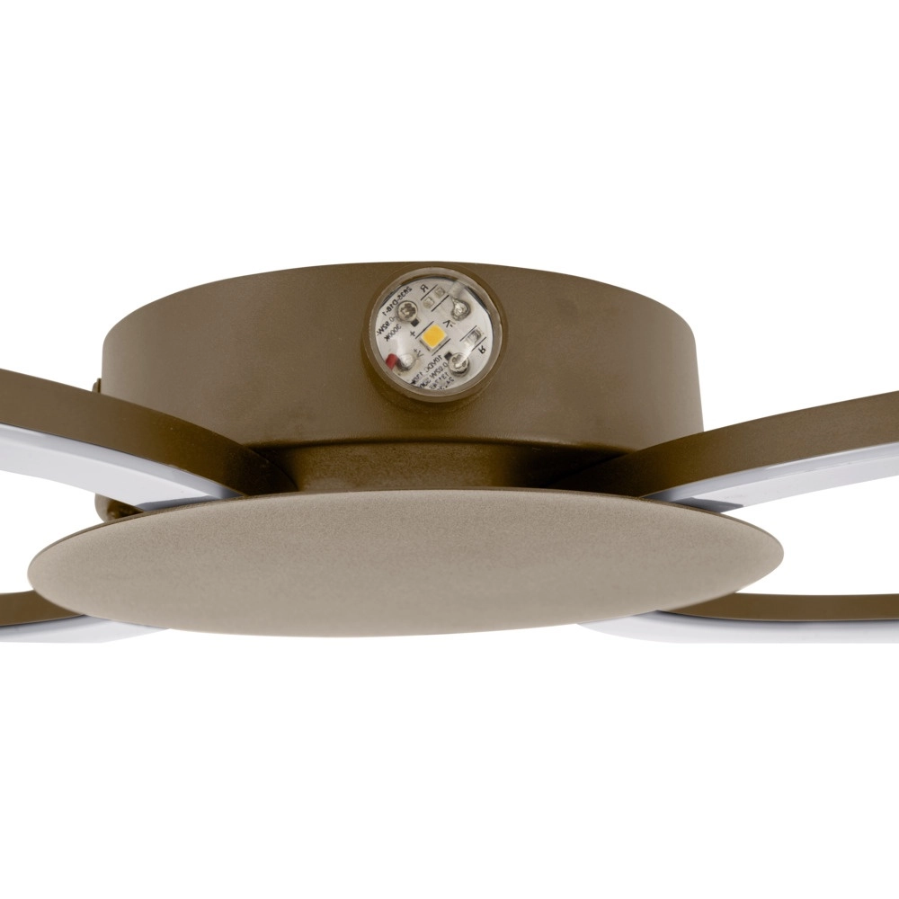 Design wall lamp Venticello 1 sand brown Eglo 9008606357475