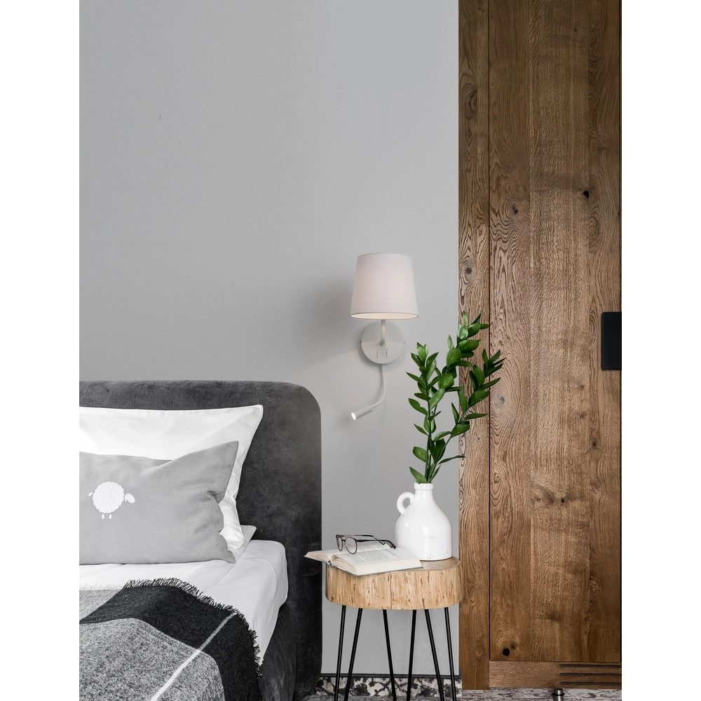 Bedside lamp Sage white Lyora 5212017424044