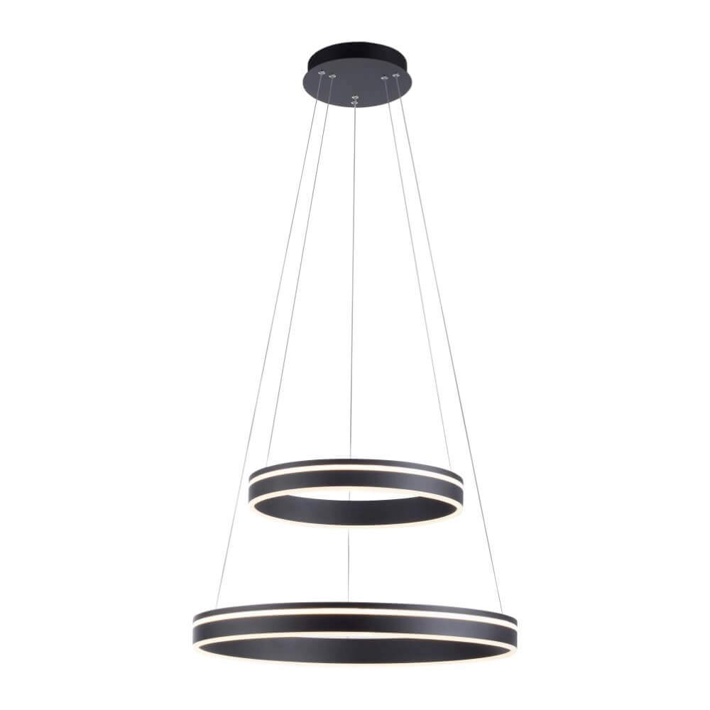 Pendant lamp Q-Vito Ø 59cm anthracite Paul Neuhaus 4012248367445