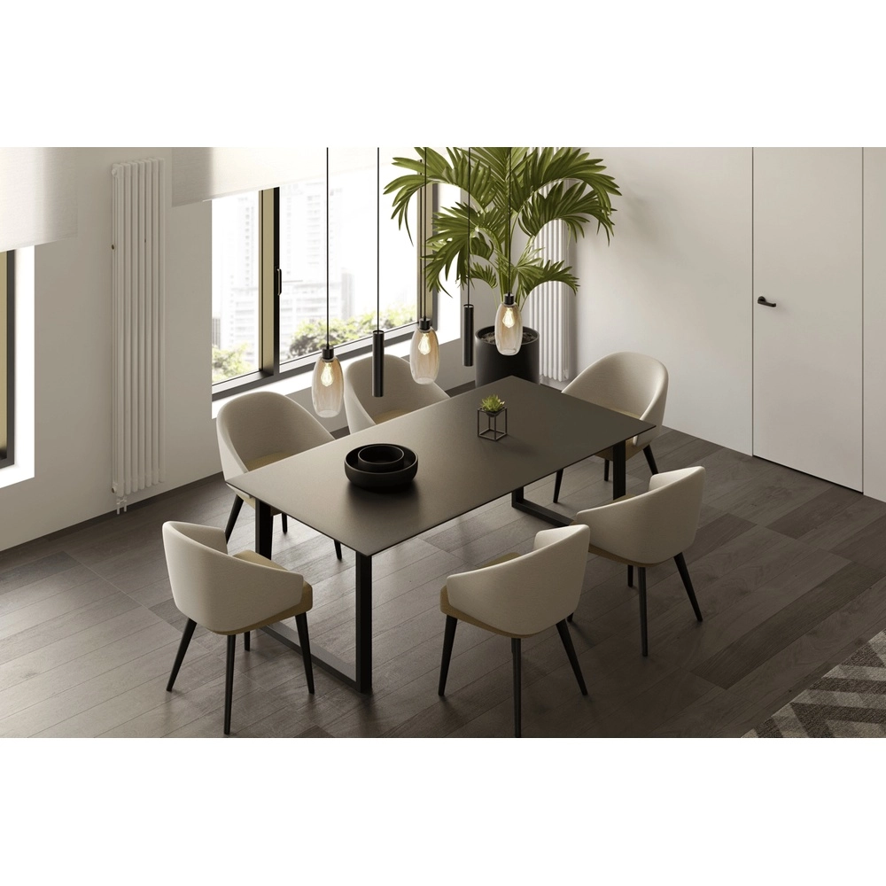 Glass pendant lamp Olive 3x Ø 12.5cm - 2x Run pendant - black Masterlight 8718121394053