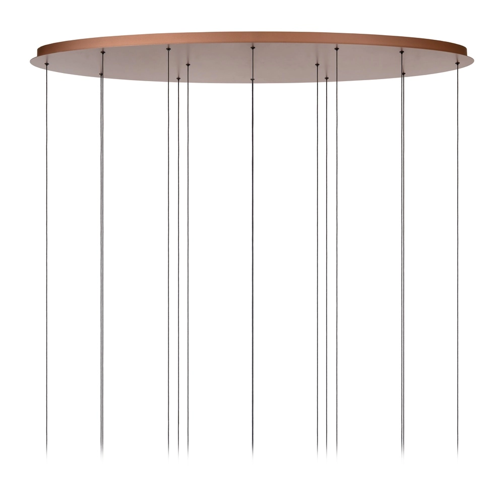 Design vide pendant lamp Jasmine Copper 14-lights Premium by Lucide 5411212741288