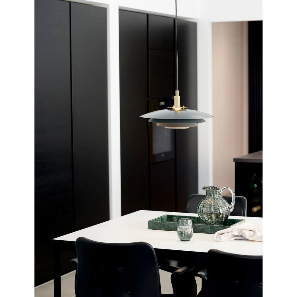 Design pendant lamp Bretagne grey Ø 38cm Nordlux 5704924011450