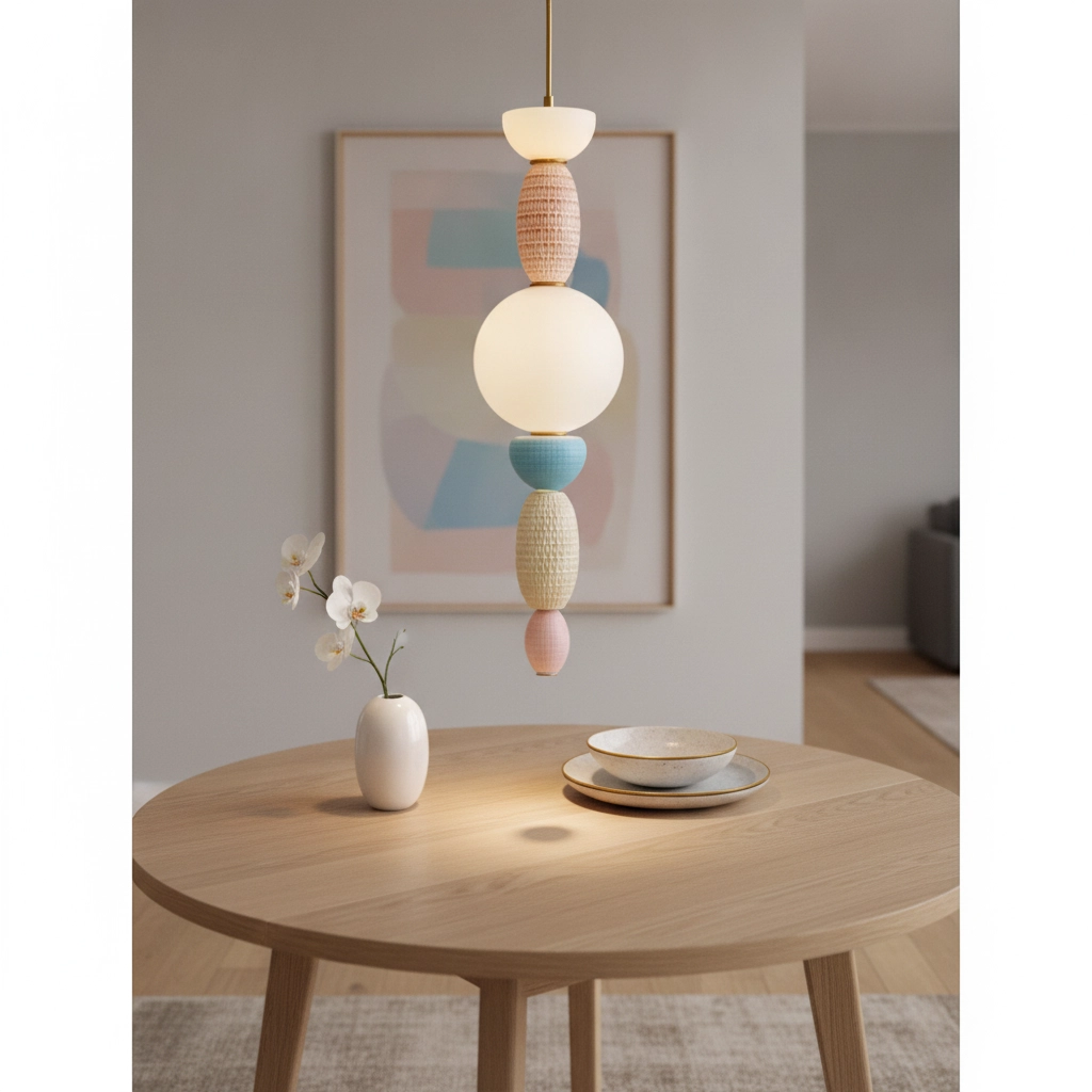 Pendant lamp Obrie M Colored Ceramic