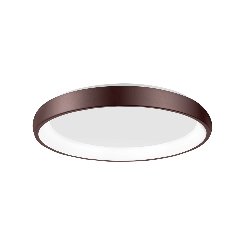 Ceiling lamp Albi coffee brown Ø 61cm Lyora 5212017414878