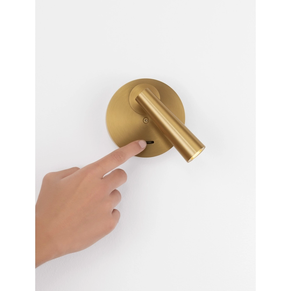 Bedside lamp Tico gold Lyora 5212017473189