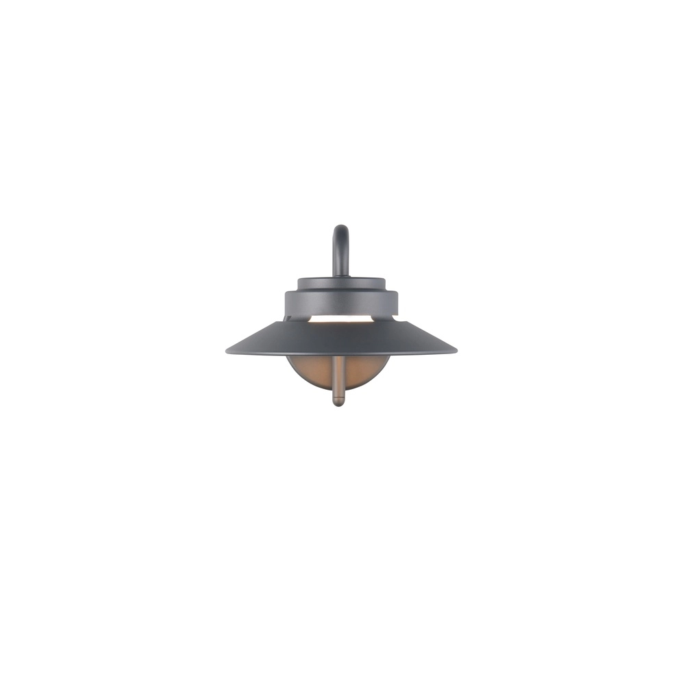 Modern stable lamp Atrato anthracite Trio 4017807691177