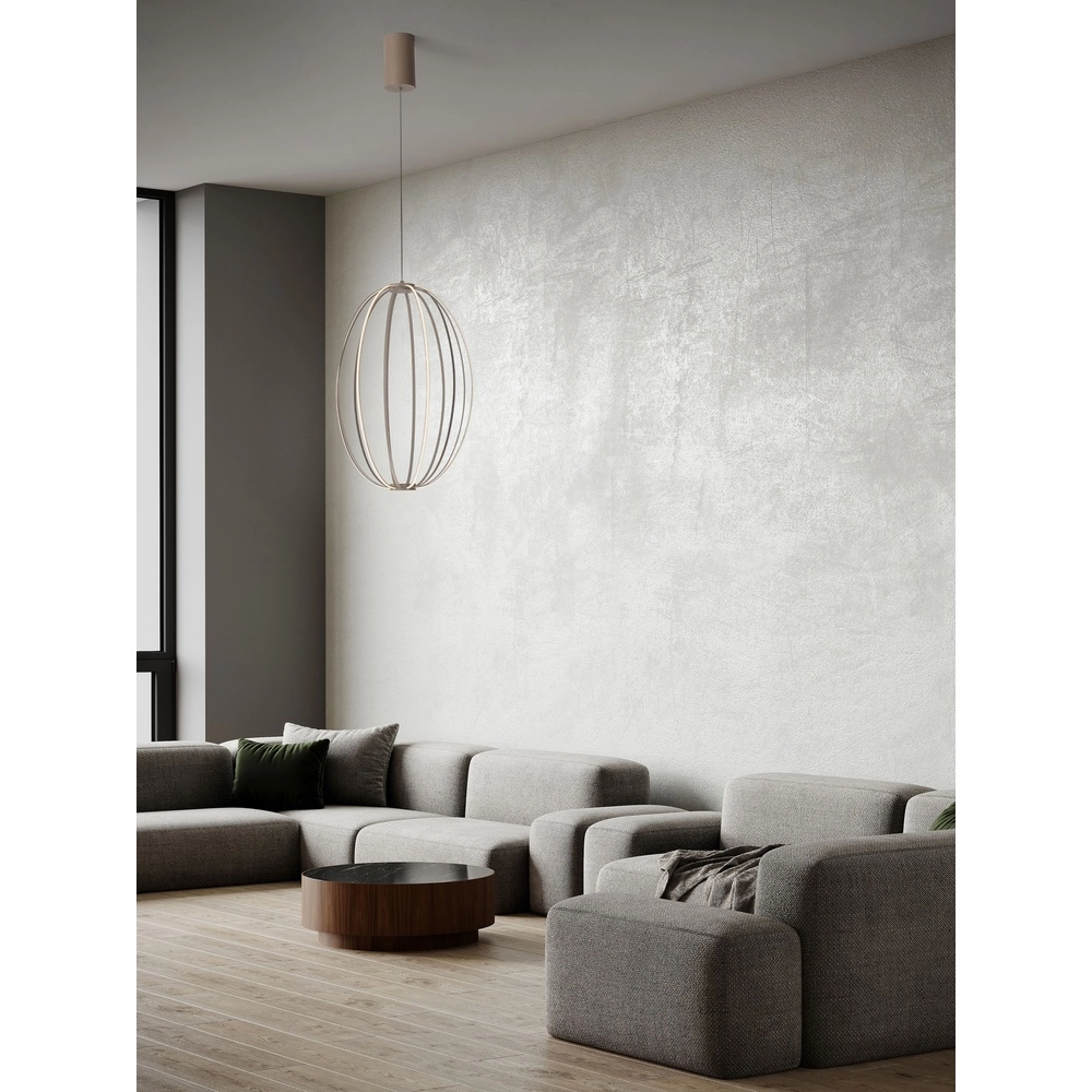 Pendant lamp Brea beige Ø 40cm