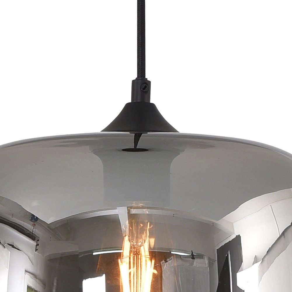 Smoke glass pendant lamp Preston-28 Artdelight 8719831735778