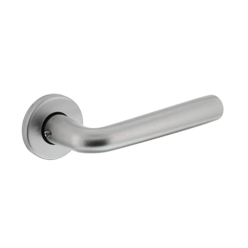 Door handle Conisch round aluminium