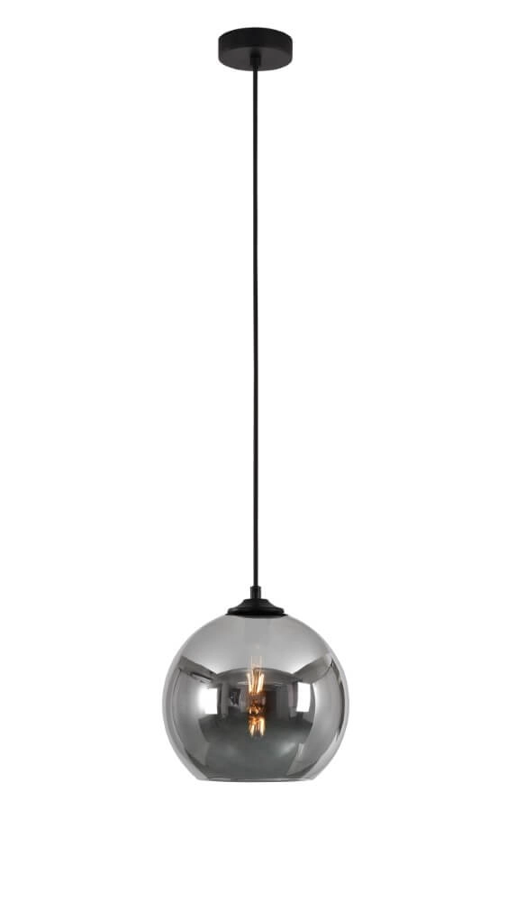 Design hanging lamp Marino titanium glass Ø 25cm