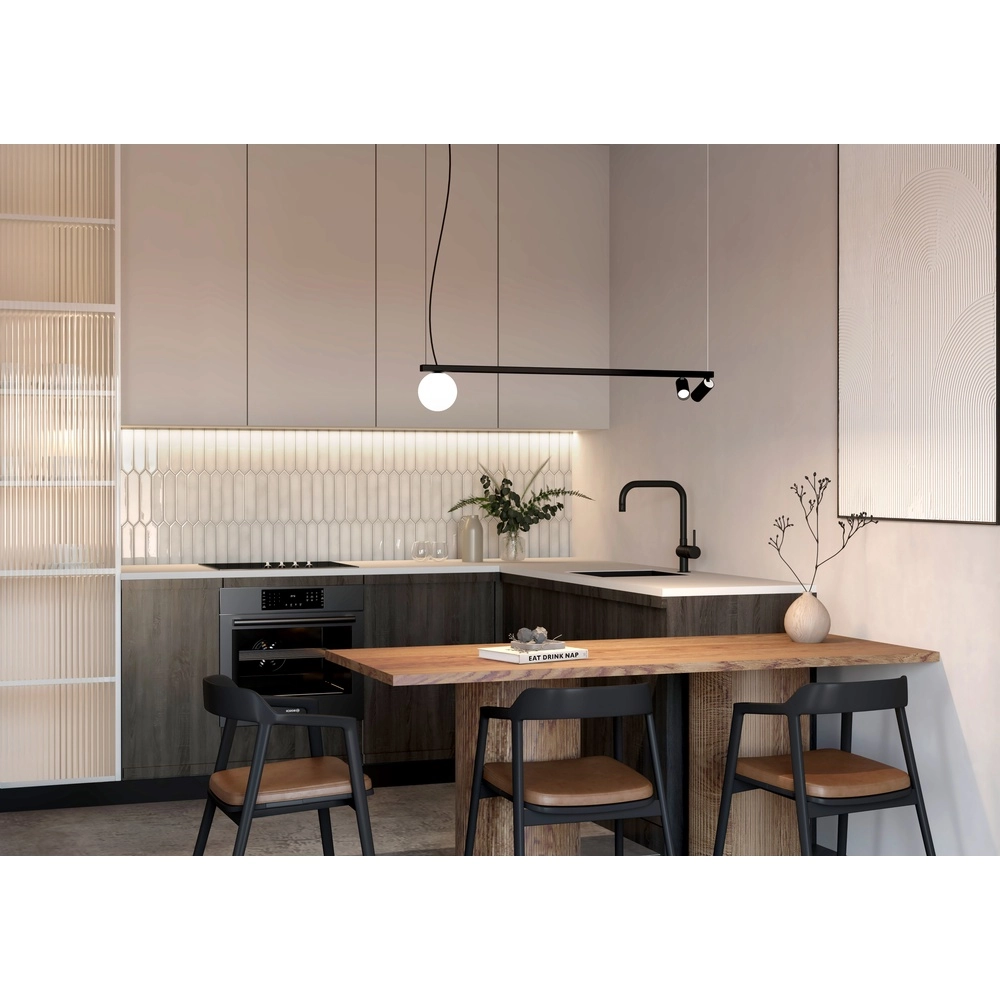 Design pendant lamp Fourty Black