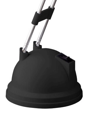 Black desk lamp Katrina with LED Brilliant 4004353204234