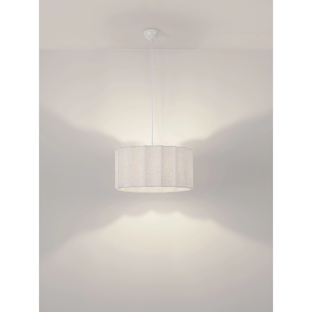 Design pendant lamp Alve white Ø 45cm Lyora 5212017493644