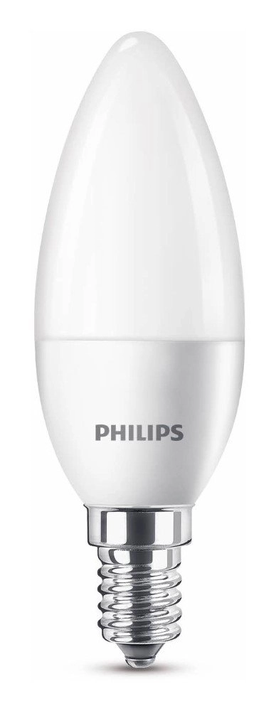 5,5W - E14 - 2700K - 470 lumen set with 6pcs Philips 8718696509487
