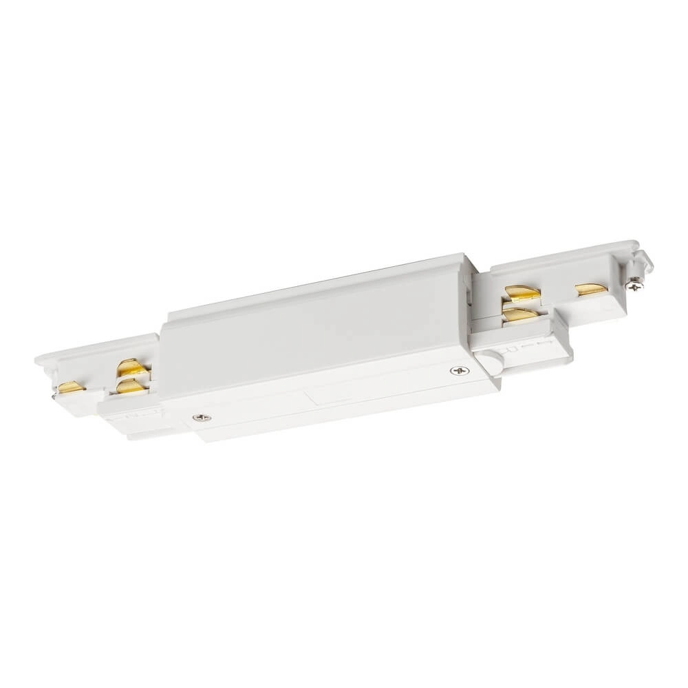 Connecting part S-Track connector supply DALI white