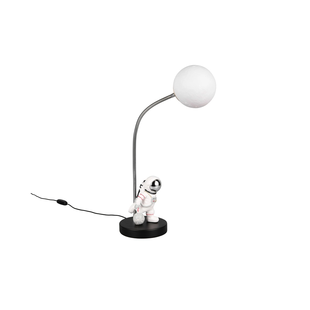 Table lamp Arm black and white Trio 4017807671520