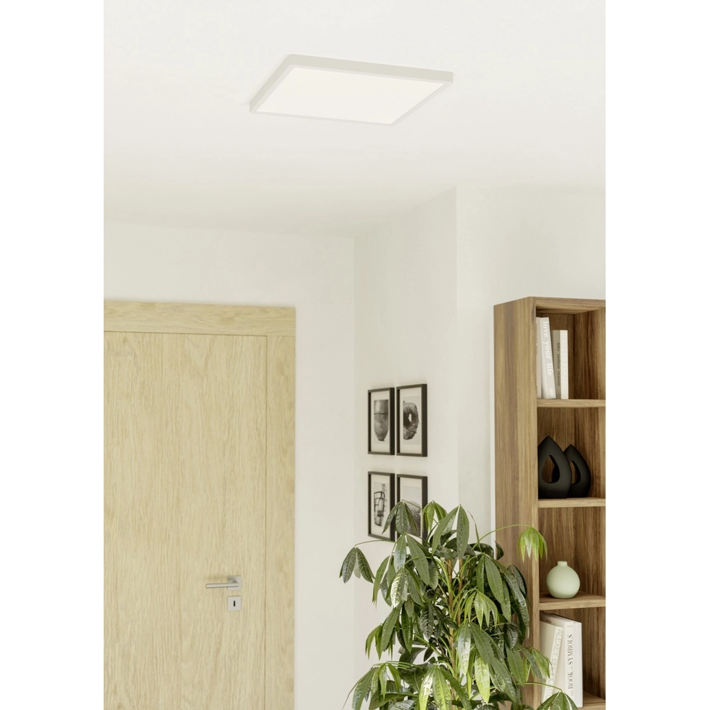 Zigbee ceiling lamp Fueva 6-Z Square - White - 39x39cm Eglo 9008606330591