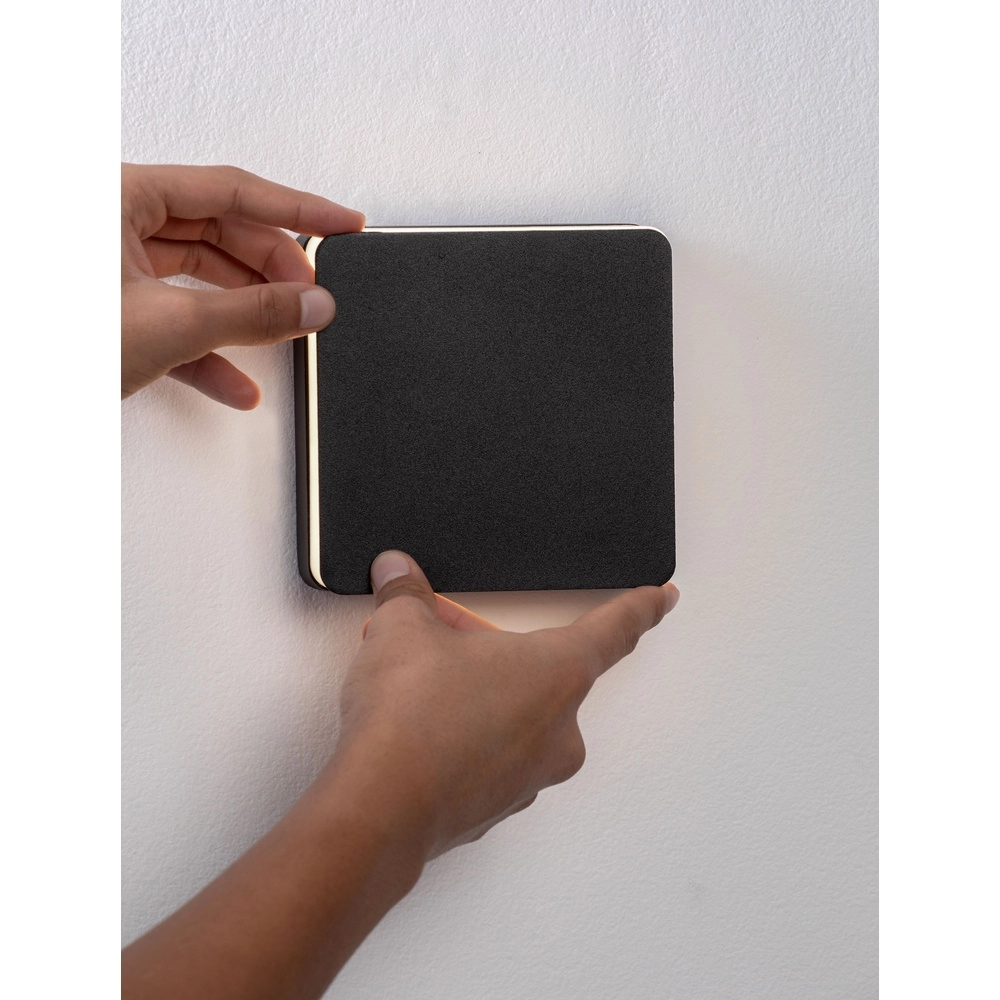 Square wall lamp Oono anthracite Lyora 5212017477187