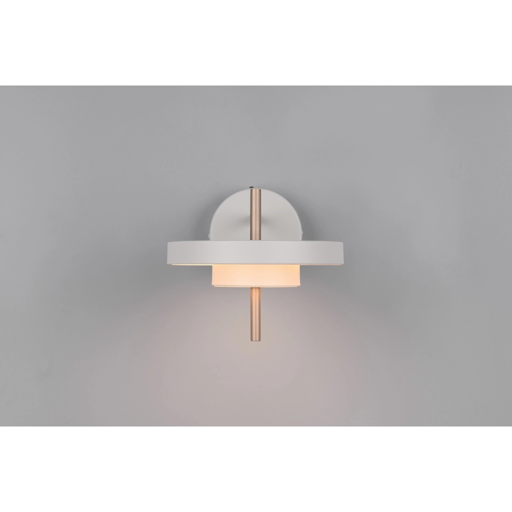 Modern wall lamp Keaton white Trio 4017807655773