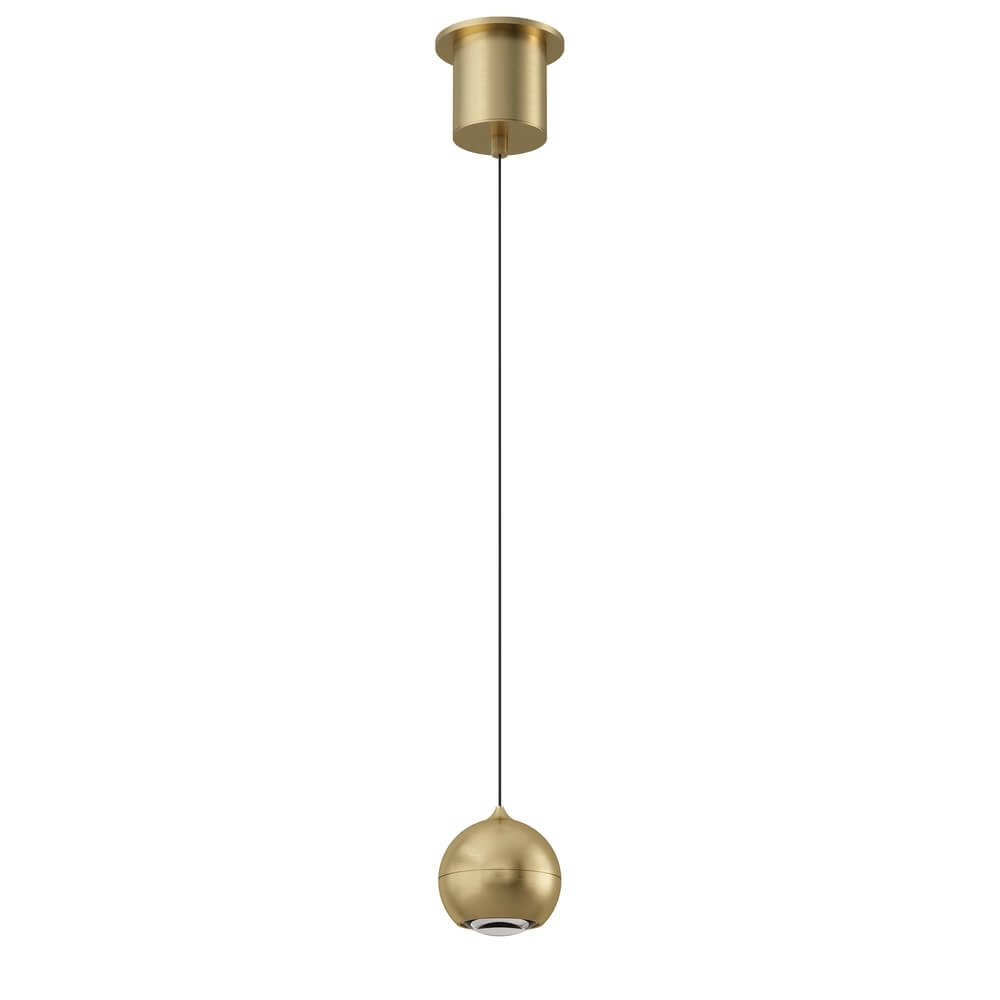 Pendant lamp bulb Miami gold Ø 10cm