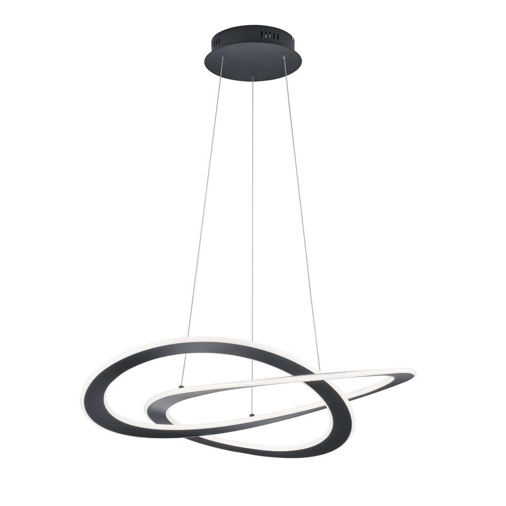 Pendant lamp Oakland Ø 71cm Trio 4017807430493