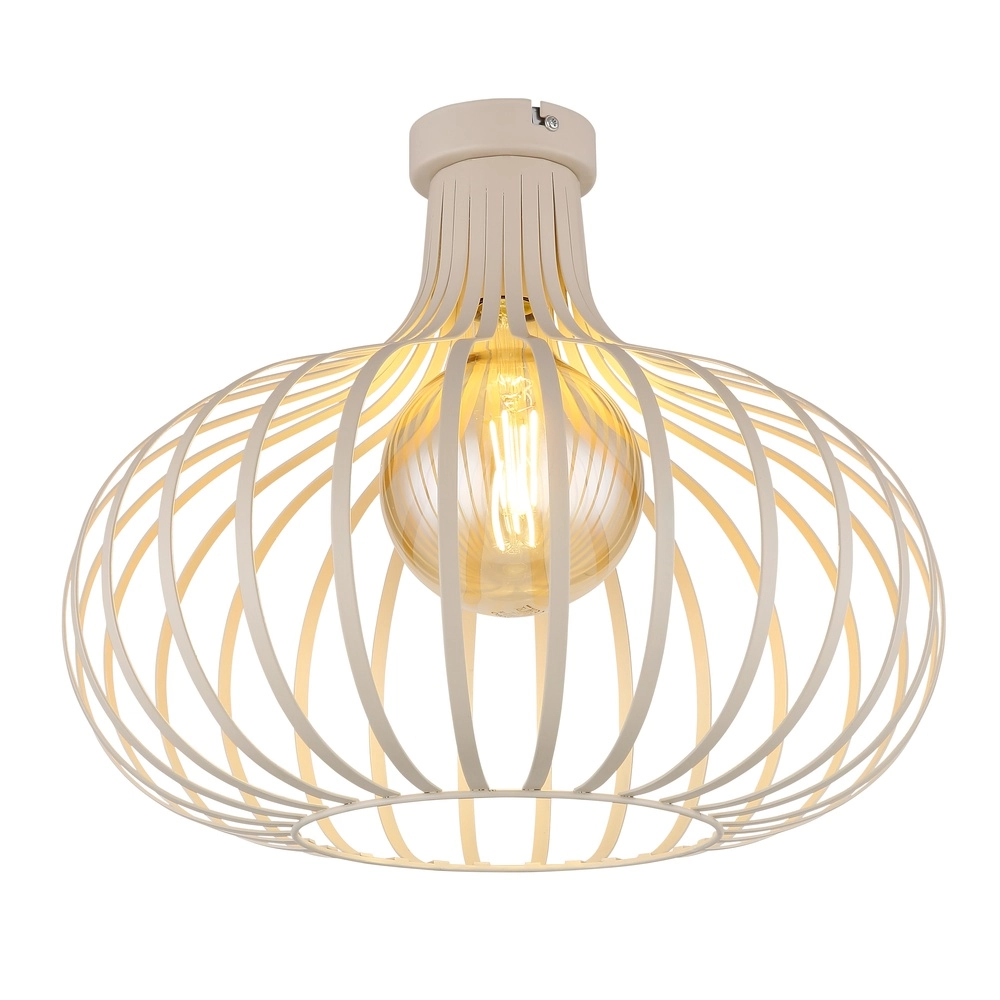 Ceiling lamp Mateo sand brown