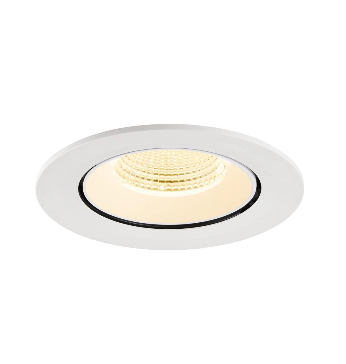 Recessed spotlight Numinos Gimble L white 3000K - 55deg SLV 4024163310178