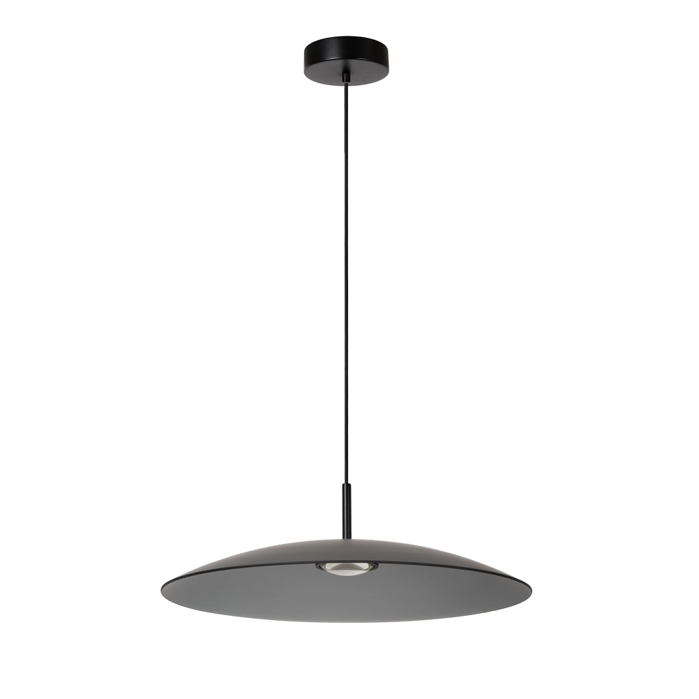 Sleek pendant lamp Menga Ø 60cm smoke glass Premium by Lucide 5411212251176