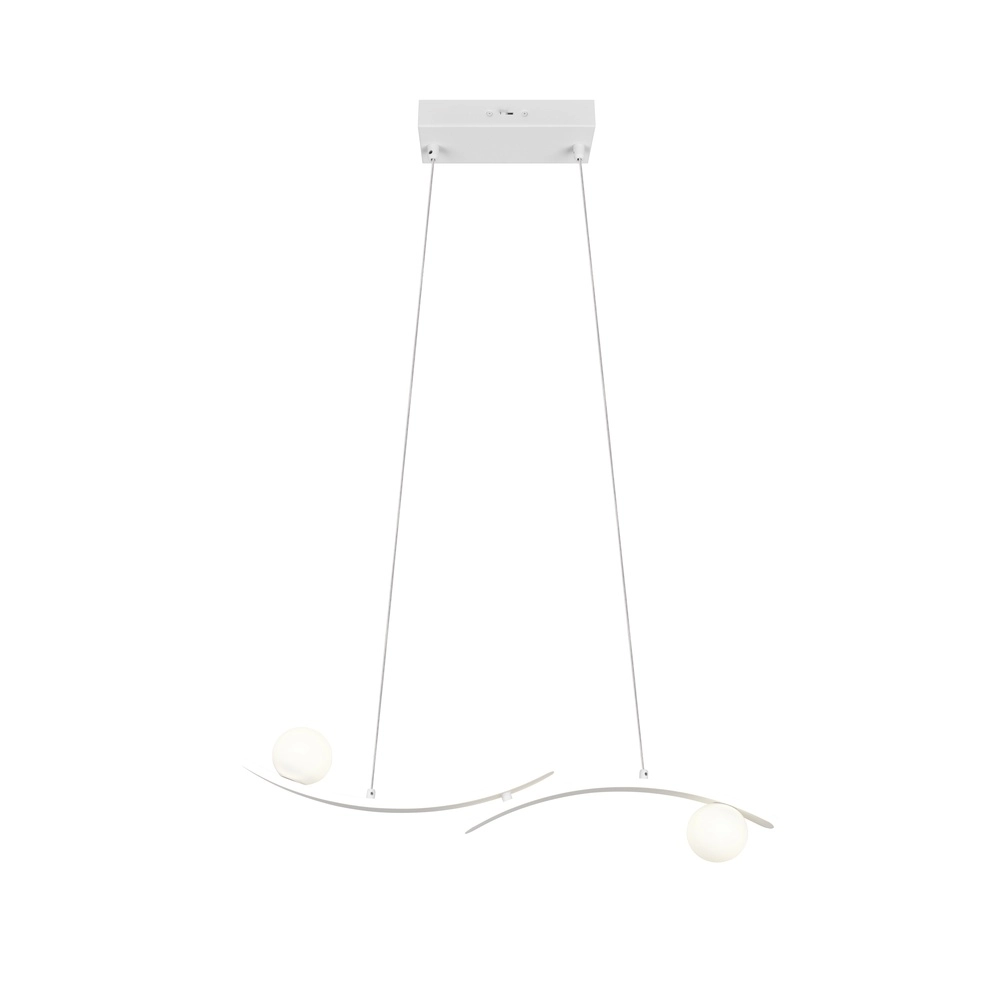 Design pendant lamp Napoli white Trio 4017807683509