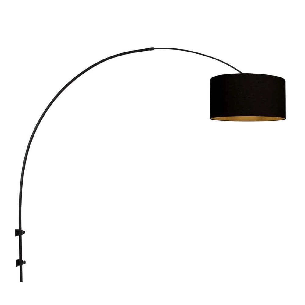 Wall lamp Sparkled Light black