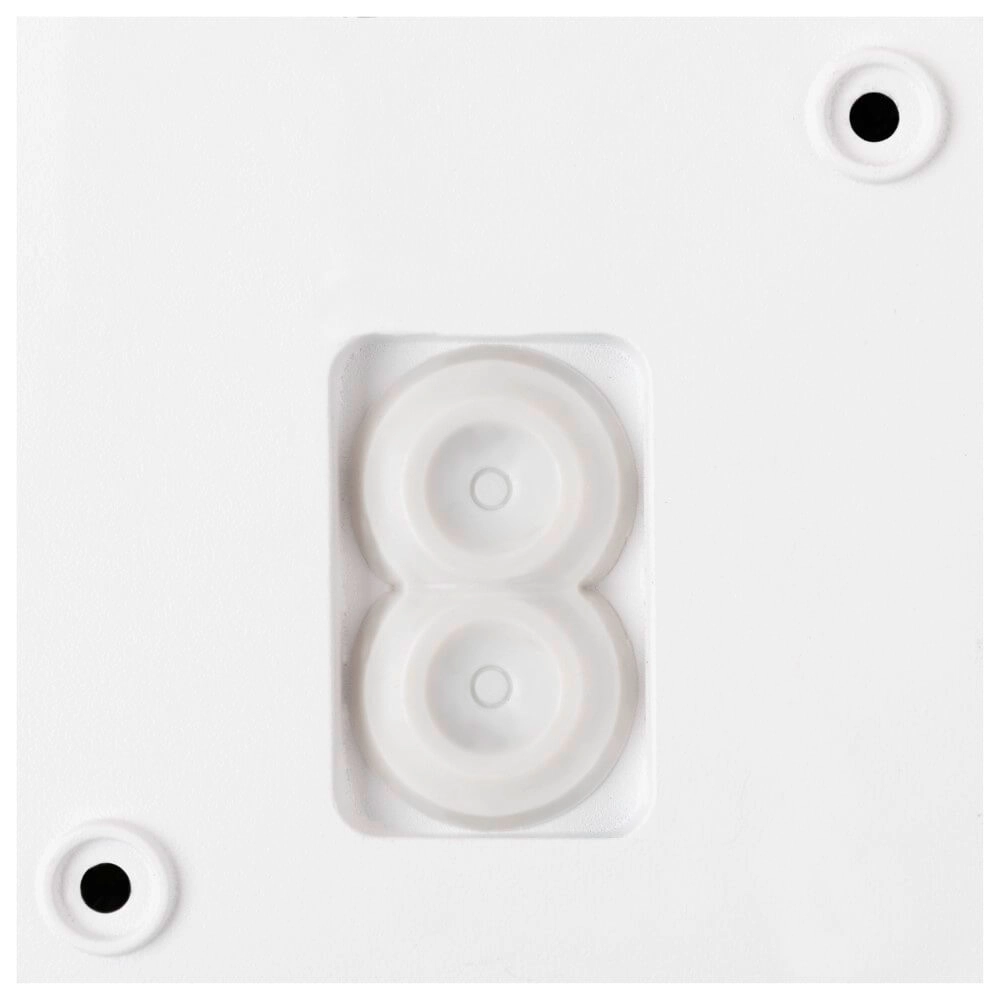 Sleek outdoor lamp Q-Ring white SLV 4024163290715
