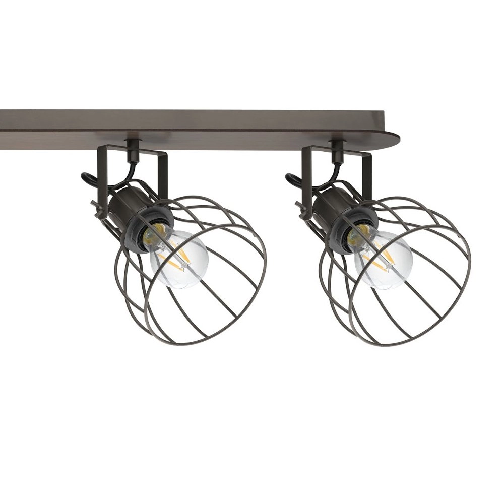 Ceiling light Sambatello 4-light antique brown Eglo 9002759981372