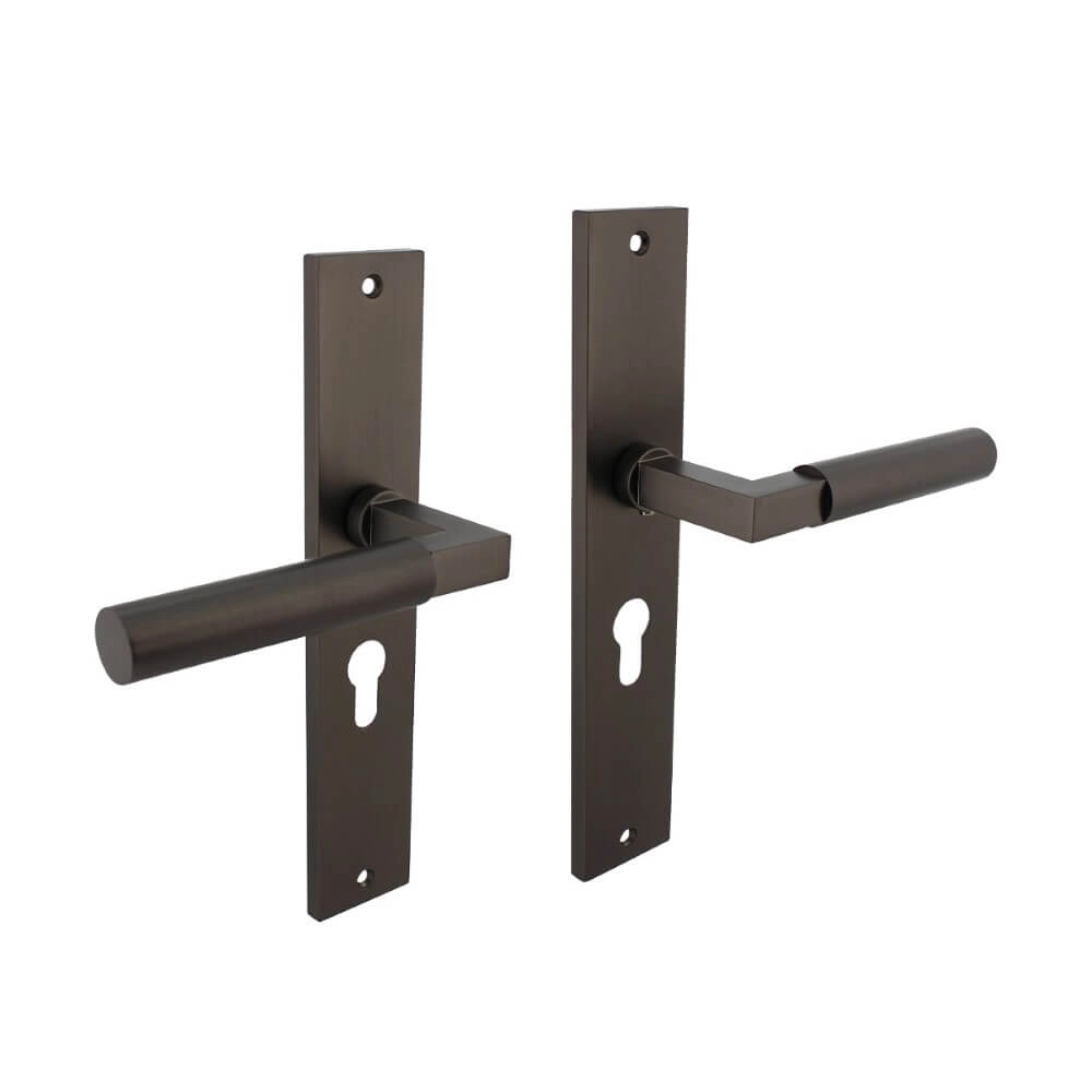 Door handle Bau-Stil PC 55mm anthracite