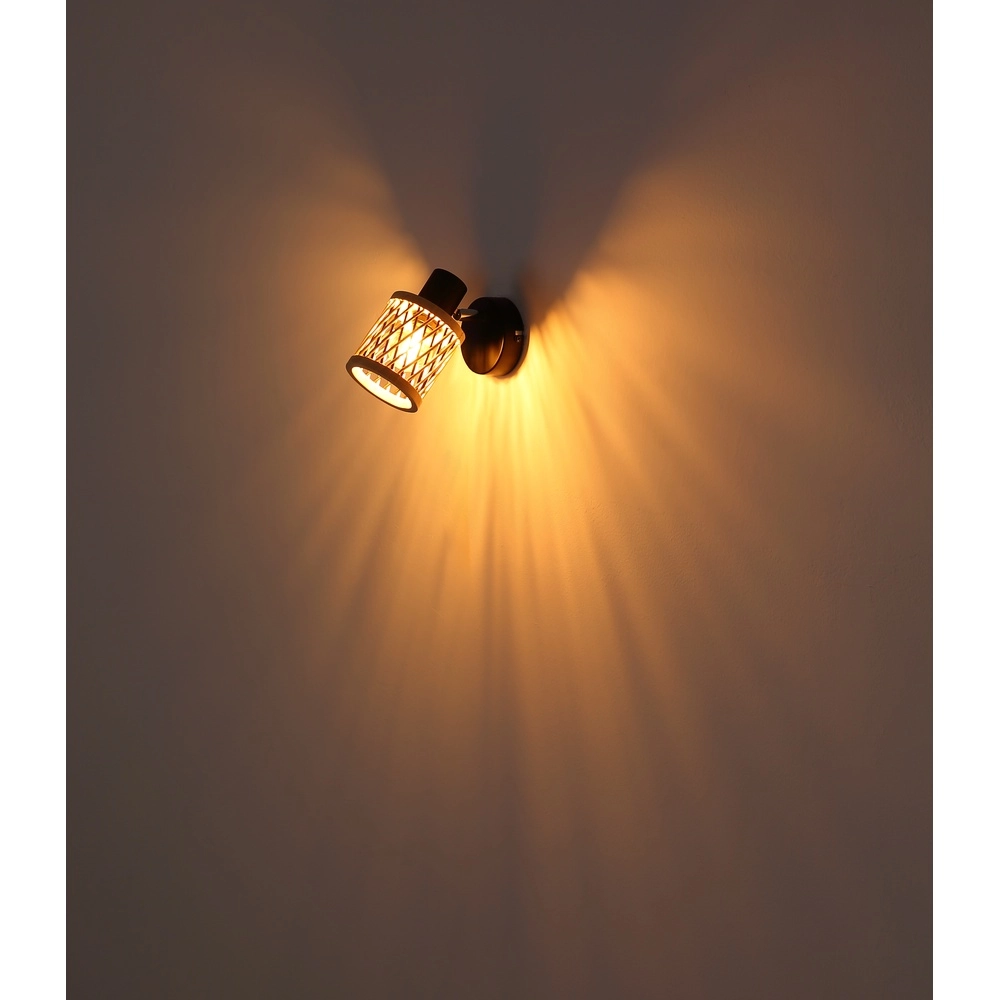 Wall lamp Mali black with cap Globo 9007371528714
