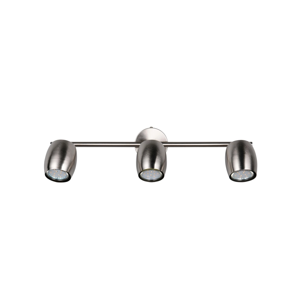 Ceiling lamp Nancy 3-light nickel Trio 4017807656985