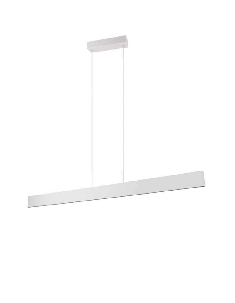 Led Office Pendant Light Galway 150cm - white Trio 4017807616682