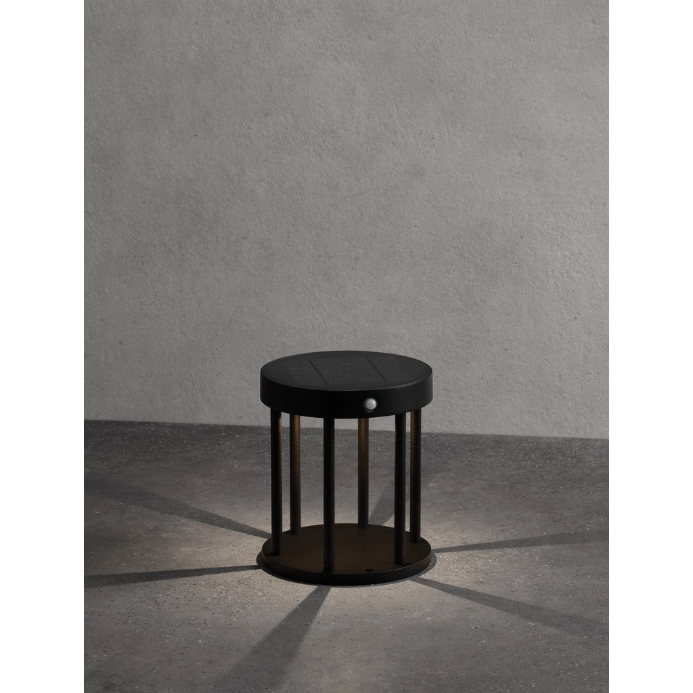 Solar garden lamp Aigo anthracite 18cm
