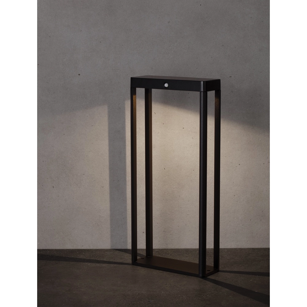 Solar lamp Berni M anthracite