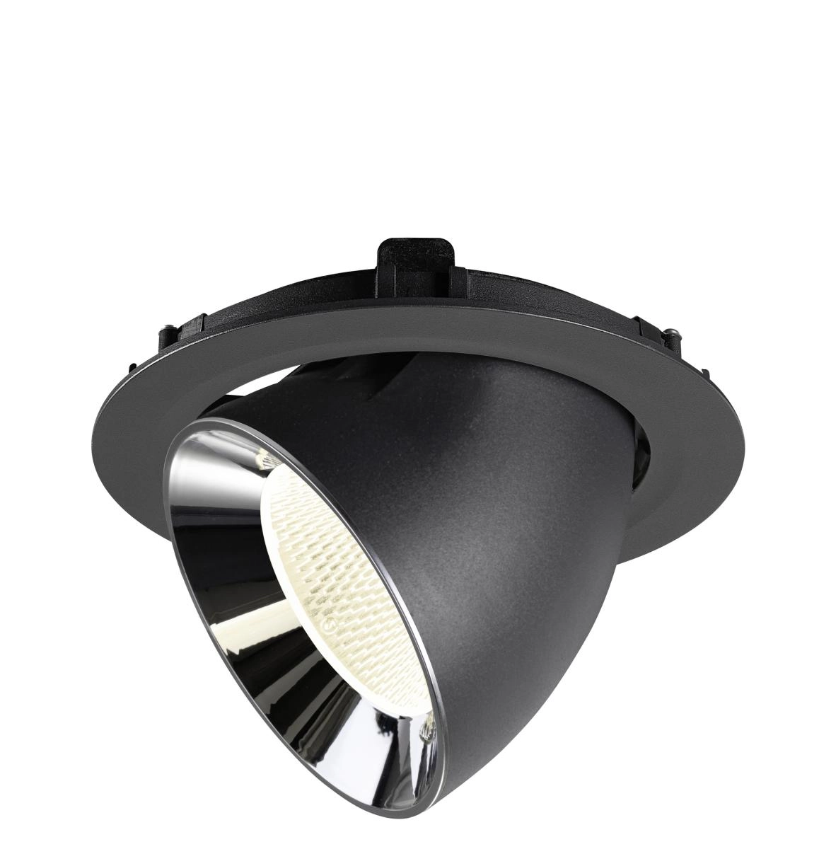 Recessed spotlight Numinos Gimble XL black/chrome 4000K - 20deg SLV 4024163308526