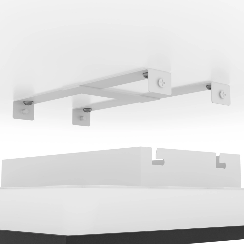 Smart ceiling light Moradillo-Z black square 39.3cm Eglo 9008606342112