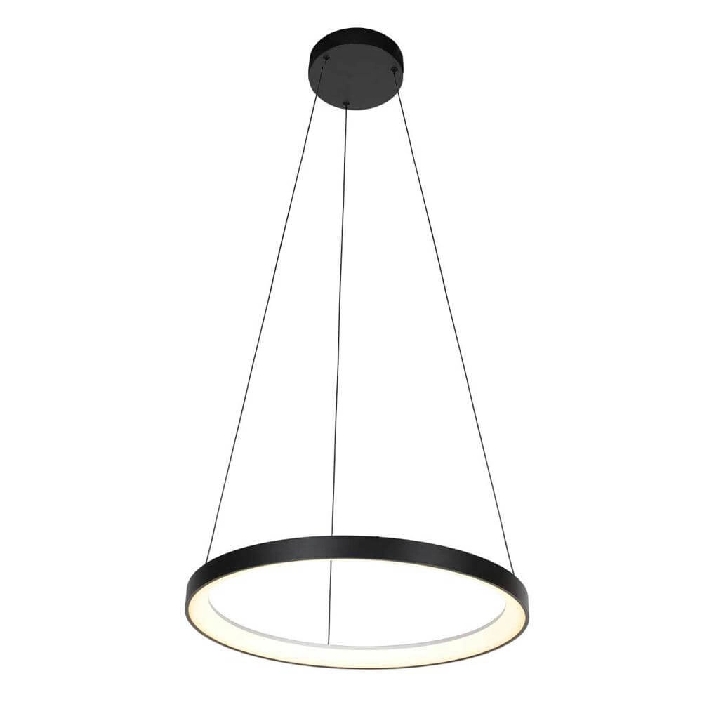 Sleek pendant lamp Lumex round Ø 58cm