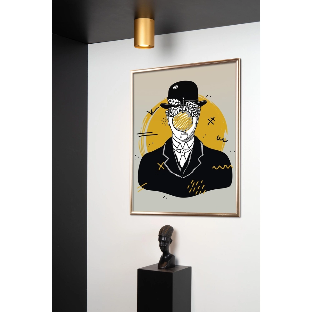 Surface-mounted ceiling spot Tube gold Ø 9.6cm Lucide 5411212221483